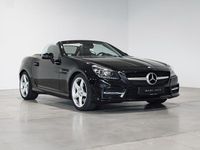 Gebraucht Mercedes SLK200 AMG 184 PS (135 kW) 2015 Obsidianschwarz Cabrio