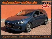 Brugt Hyundai i30 110 HK (80 kW) 2017 Blå Sedan