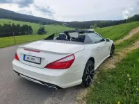 Gebraucht Mercedes SL350 AMG 306 PS (225 kW) 2012 Weiß Cabrio