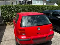 Gebraucht VW Golf IV 75 PS (55 kW) 2002 Rot Kleinwagen