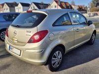 Gebraucht Opel Corsa Edition 60 PS (44 kW) 2009 Champagner silber m2 Kleinwagen