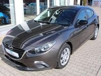 Gebraucht Mazda 3 Prime-Line 101 PS (74 kW) 2016 Obsidiangrau Limousine