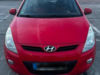 Gebraucht Hyundai i20 101 PS (74 kW) 2009 Rot Kleinwagen