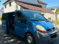 Gebraucht Renault Trafic 101 PS (74 kW) 2003 Blau Van / Kleinbus
