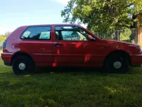 Gebraucht VW Golf III 60 PS (44 kW) 1997 Rot Kleinwagen