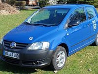 Gebraucht VW Fox 60 PS (44 kW) 2010 Blau Kleinwagen