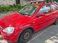 Käytetty Opel Corsa 90 HP (66 kW) 2005 Punainen Viistoperä
