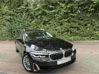 Gebraucht BMW 530 Luxury Line 245 PS (180 kW) 2022 Black sapphire metallic (metallic) Kombi