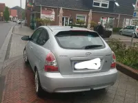 Brugt Hyundai Accent 2007 Sølv Hatchback