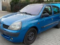 Gebraucht Renault Clio II 55 PS (40 kW) 2002 Blau Kleinwagen