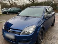 Gebraucht Opel Astra 2005 Blau Kleinwagen