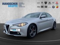 Gebraucht Alfa Romeo Giulia Super 179 PS (131 kW) 2017 Silberschwarz Limousine