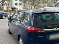 Usata Opel Zafira 140 CV (102 kW) 2012 Blu Monovolume