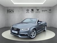 Gebraucht Audi A3 Cabriolet S-Line 140 PS (102 kW) 2014 Monsungrau (metallic) Cabrio