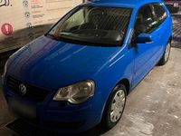 Second-hand VW Polo 75 CP (55 kW) 2005 Albastru Hatchback