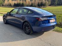 Gebraucht Tesla Model 3 Performance 377 kW (513 PS) 2020 Blau Limousine