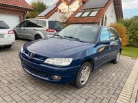 Gebraucht Peugeot 306 75 PS (55 kW) 1999 Blau Kleinwagen