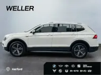 Gebraucht VW Tiguan Allspace Highline 150 PS (110 kW) 2021 Weiss SUV