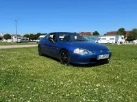 Gebraucht Honda CR-X 125 PS (91 kW) 1993 Blau Cabrio