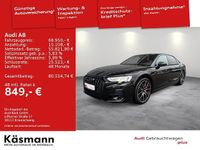 Gebraucht Audi A8 S-Line 462 PS (339 kW) 2022 Mythosschwarz metallic Limousine