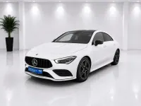 Gebraucht Mercedes CLA220 AMG line 190 PS (139 kW) 2019 Weiß Coupé