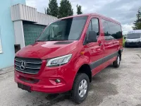 Neu Mercedes Sprinter 190 PS (139 kW) 2026 Rot Van