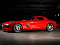 Gebraucht Mercedes SLS AMG AMG 571 PS (419 kW) 2010 Rot Coupé