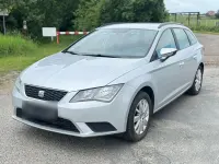 Gebraucht Seat Leon 105 PS (77 kW) 2014 Silber Kombi