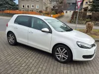 Gebraucht VW Golf VI Comfortline 160 PS (117 kW) 2009 Weiß Kleinwagen