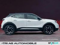 Gebraucht Opel Mokka-e Elegance 100 kW (136 PS) 2023 Arktis weiß / karbon schwarz SUV