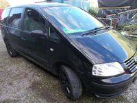 Gebraucht VW Sharan 116 PS (85 kW) 2003 Schwarz Van / Kleinbus