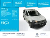Gebraucht VW Caddy Basis 75 PS (55 kW) 2022 Weiß Van / Kleinbus