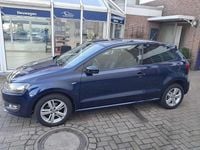 Gebraucht VW Polo Match 60 PS (44 kW) 2012 Blau Kleinwagen