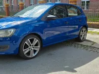 Usata VW Polo Trendline 75 CV (55 kW) 2012 Blu Utilitaria