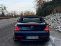 Gebraucht BMW 635 Cabriolet Sport Line 286 PS (210 kW) 2008 Blau Cabrio