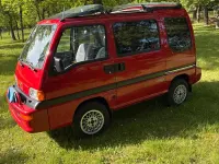 Gebraucht Subaru Libero 54 PS (39 kW) 1994 Rot Van / Kleinbus