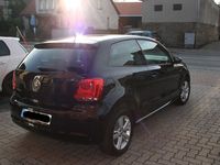 Gebraucht VW Polo Match 60 PS (44 kW) 2012 Schwarz Limousine