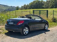 Gebraucht Peugeot 207 CC Premium 120 PS (88 kW) 2011 Schwarz Cabrio