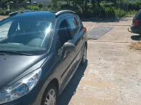 Gebraucht Peugeot 207 95 PS (69 kW) 2008 Schwarz SUV