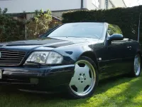 Gebraucht Mercedes SL320 224 PS (164 kW) 2000 Blau Cabrio