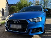 Occasion Audi A3 S-Line 150 ch (110 kW) 2018 Bleue Berline