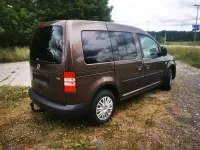 Gebraucht VW Caddy 105 PS (77 kW) 2013 Braun Van / Kleinbus