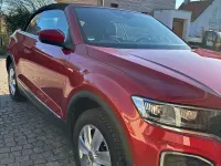 Gebraucht VW T-Roc Cabriolet Style 150 PS (110 kW) 2021 Rot Cabrio
