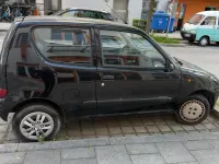 Gebraucht Fiat Seicento 54 PS (39 kW) 1998 Schwarz Kleinwagen