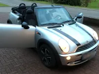 Gebraucht Mini Cooper Cabriolet 2004 Silber Cabrio