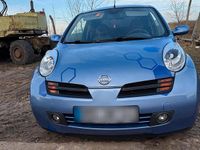 Gebraucht Nissan Micra 85 PS (62 kW) 2003 Blau Kleinwagen