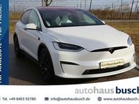 Gebraucht Tesla Model X Plaid 759 kW (1033 PS) 2023 Pearl white multicoat SUV