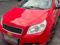 Gebraucht Chevrolet Aveo 84 PS (61 kW) 2009 Rot Kleinwagen