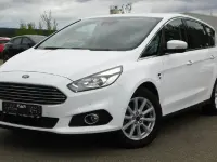 Gebraucht Ford S-MAX Titanium 179 PS (131 kW) 2018 Weiß Van / Kleinbus
