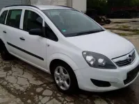 Gebraucht Opel Zafira Edition 110 PS (80 kW) 2009 Weiß Van / Kleinbus